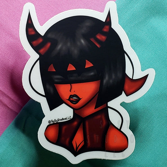 Roxanne Devil Lady Sticker