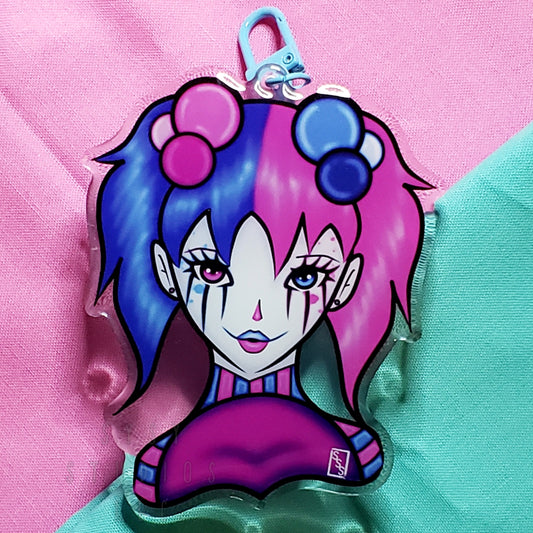 Jinx Clown Keychain